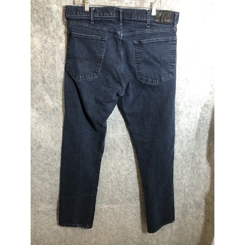 Polo Ralph Lauren Jeans Men 38x36 Blue Denim Prospect Straight Cowboy Western